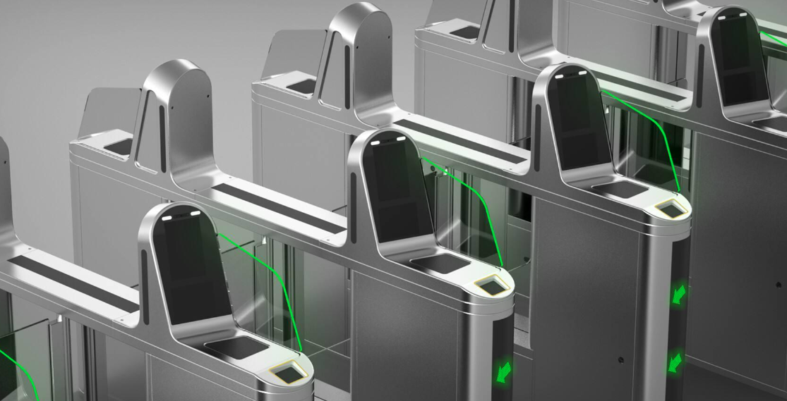 Touch screen application in ticket management